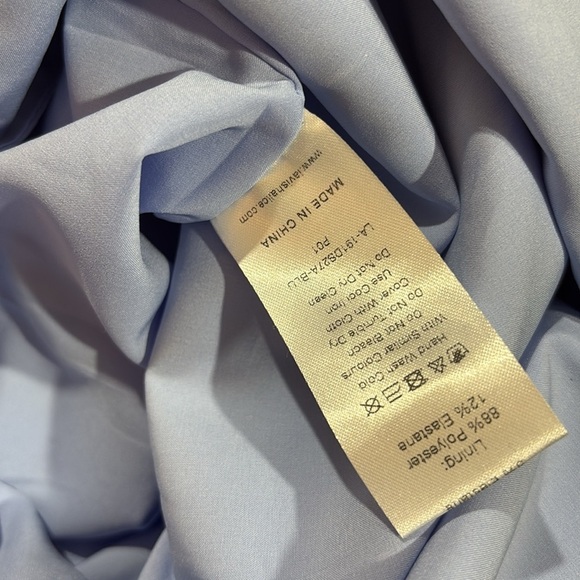 NWT Lavish Alice Origami One-Shoulder Midi Dress in cornflower blue - Picture 10 of 10